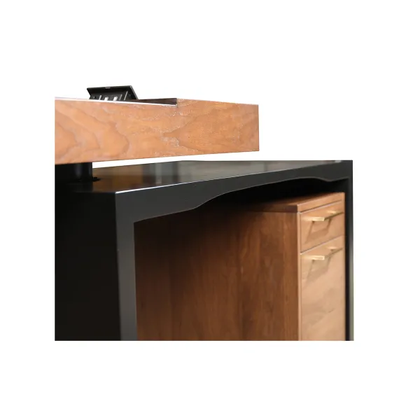 Amish Smart Desk with Adjustable Height Lift Top Amish Smart Desk with Adjustable Height Lift Top